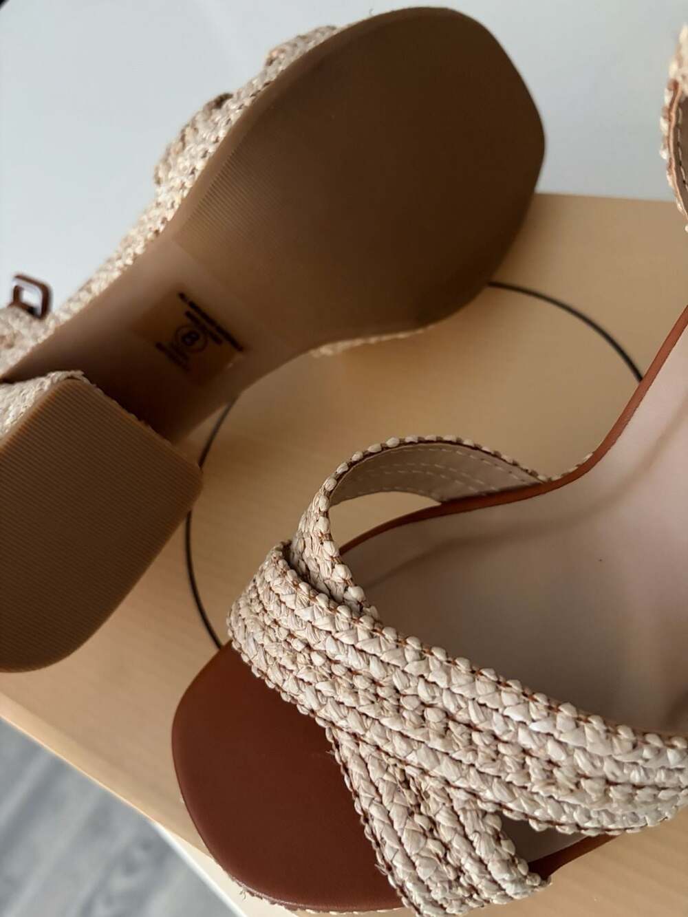Heeled Sandals - Natural - Picture 3 of 5